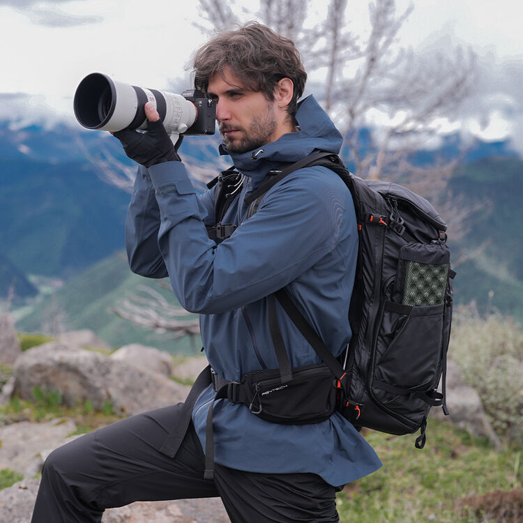 Mochila PGYTECH OnePro Flex 30L con Insert Mediano - Negro 8