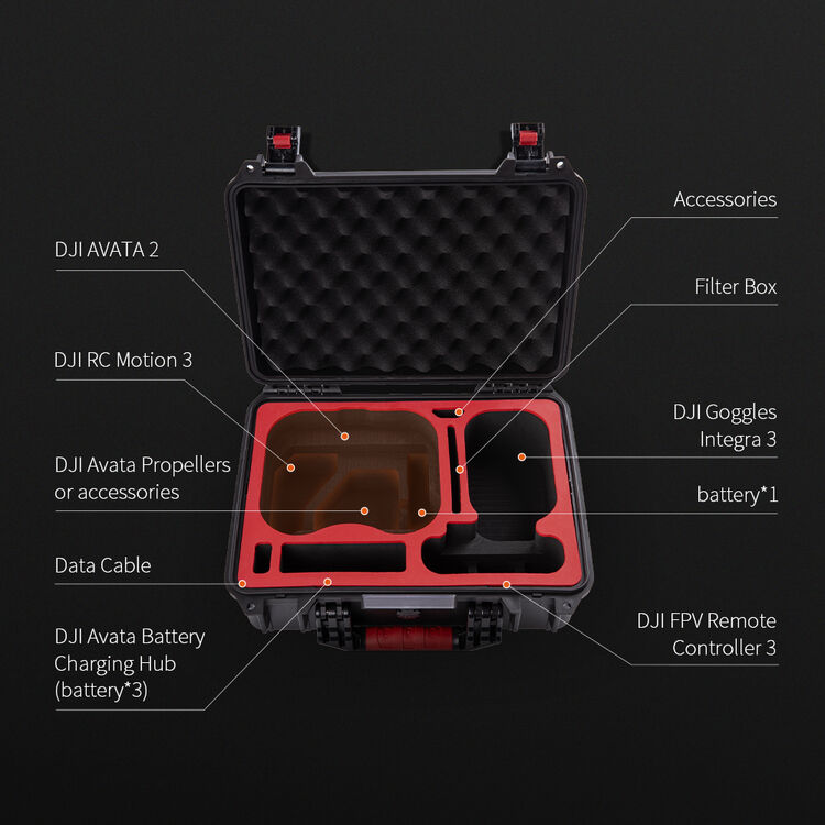 Case PGYTECH Safety Carrying para DJI Avata 2 8