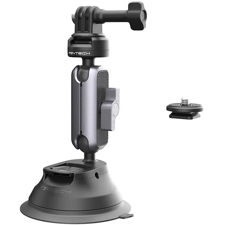 Ventosa PGYTECH Action Camera con Cabezal de Bola CapLock 1