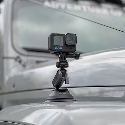 Ventosa PGYTECH Action Camera con Cabezal de Bola CapLock