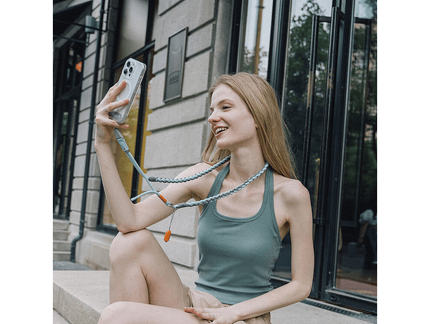 Correa Trenzada PGYTECH LinkGo para Smartphone - Azul Mar