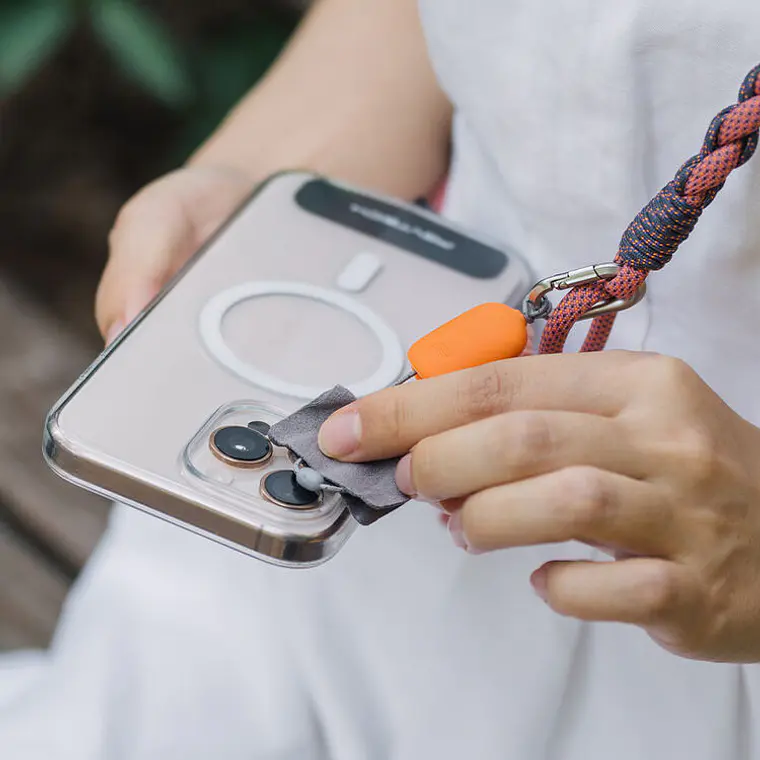 Correa Trenzada PGYTECH LinkGo para Smartphone - Rosa Coral 3