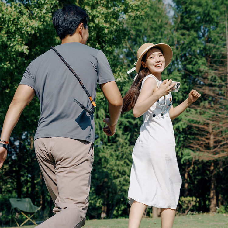 Correa Trenzada PGYTECH LinkGo para Smartphone - Rosa Coral 6