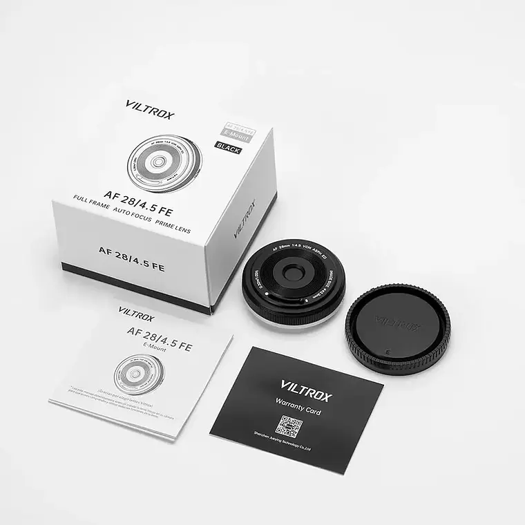 Lente Viltrox AF 28mm f/4.5 FE con montura Sony E 6