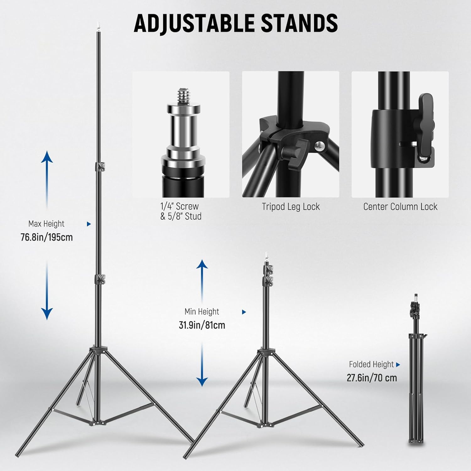 Kit de Luz Led Neewer NW48 II de 48 W con Control Remoto  8