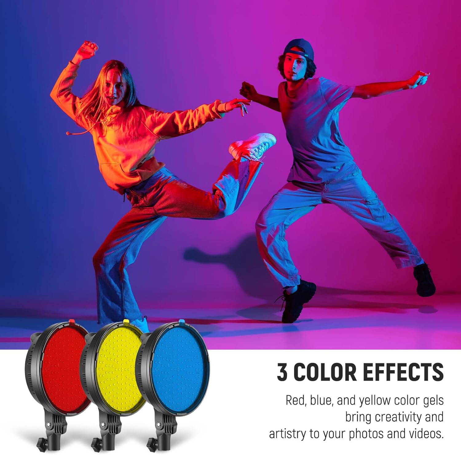 Kit de Luz Led Neewer NW48 II de 48 W con Control Remoto  5