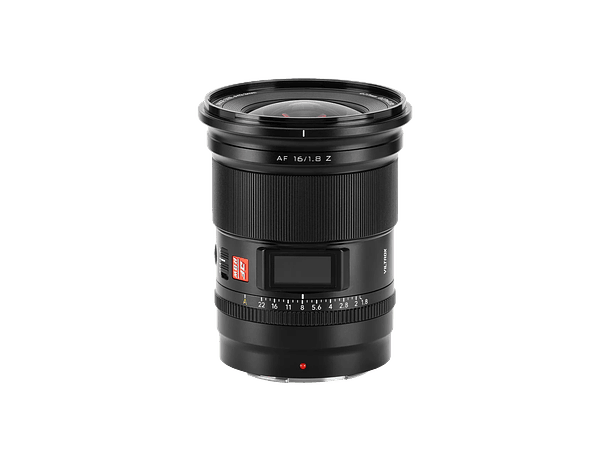 Lente Viltrox AF 16mm f/1.8 Z con montura Nikon Z