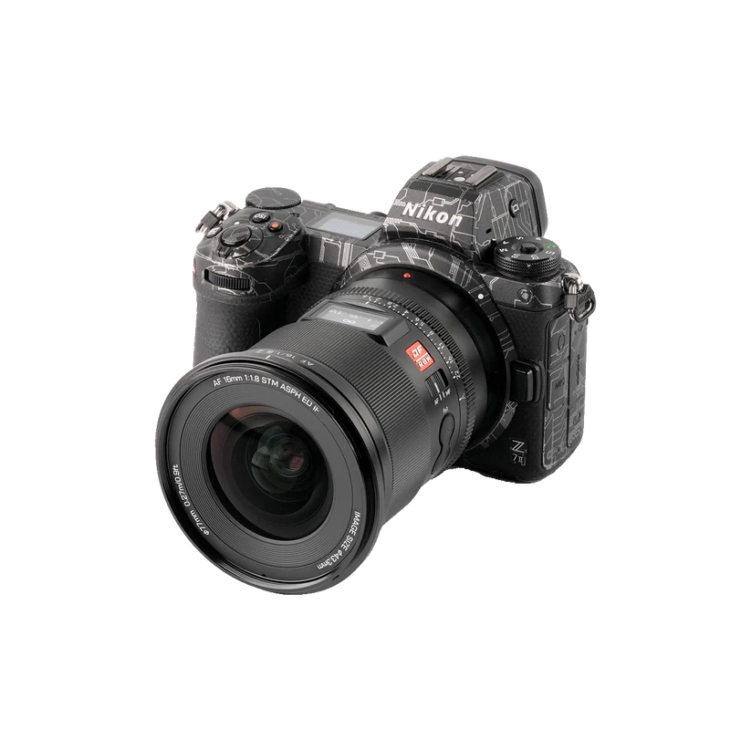 Lente Viltrox AF 16mm f/1.8 Z con montura Nikon Z 2