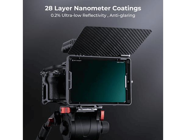 Filtro K&F Concept ND64 para Matte Box de 4x5,65"