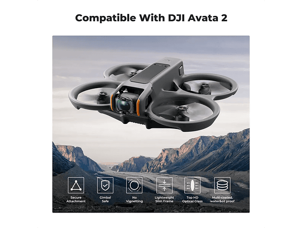 Kit de Filtros K&F Concept ND/UV/CPL para DJI Avata 2