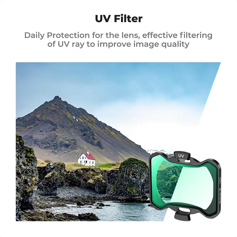 Kit de Filtros K&F Concept ND/UV/CPL para DJI Avata 2 7