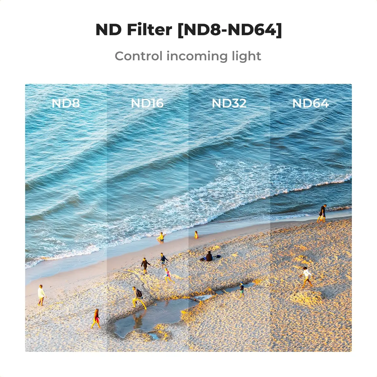 Kit de Filtros K&F Concept ND/UV/CPL para DJI Avata 2 3