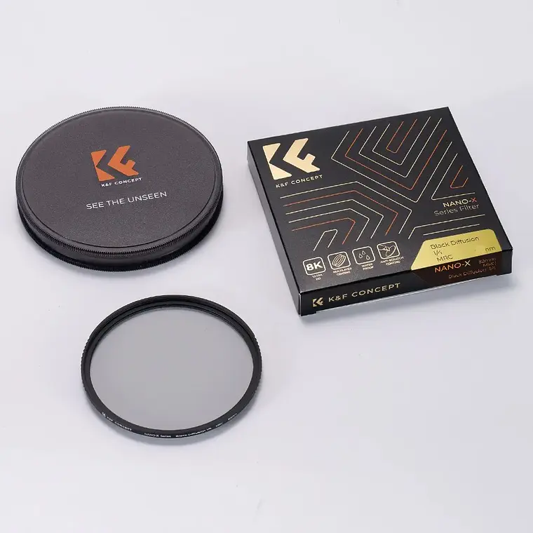 Filtro Black Mist 1/8 K&F Concept Nano-A de 77 mm 3