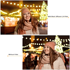 Filtro Black Mist 1/8 K&F Concept Nano-A de 77 mm 2