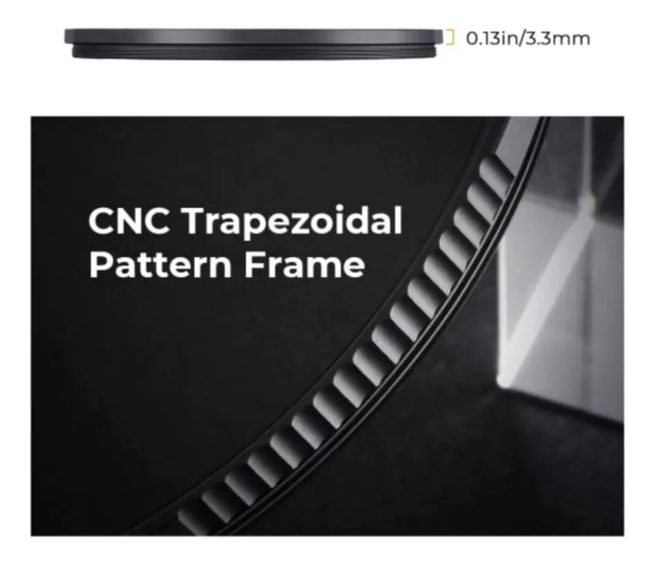 Filtro Black Mist 1/8 K&F Concept Nano-A de 72 mm 5
