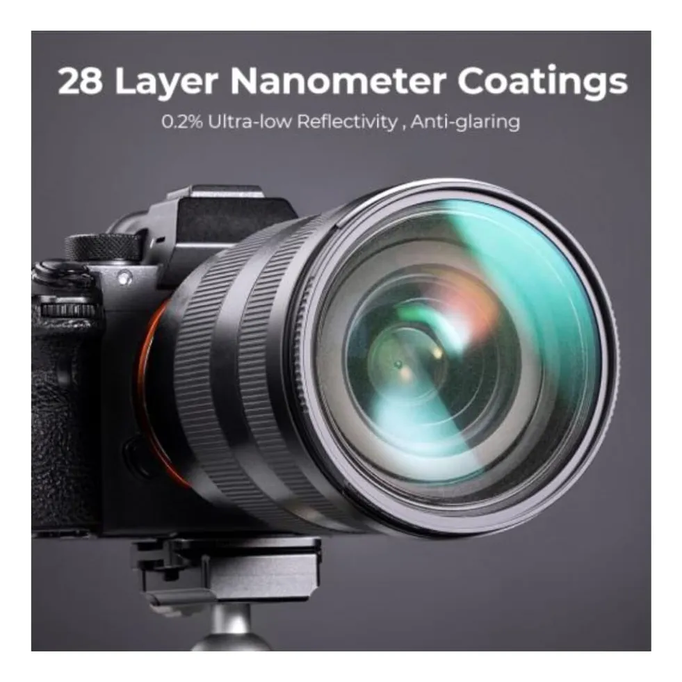 Filtro Black Mist 1/8 K&F Concept Nano-A de 72 mm 4