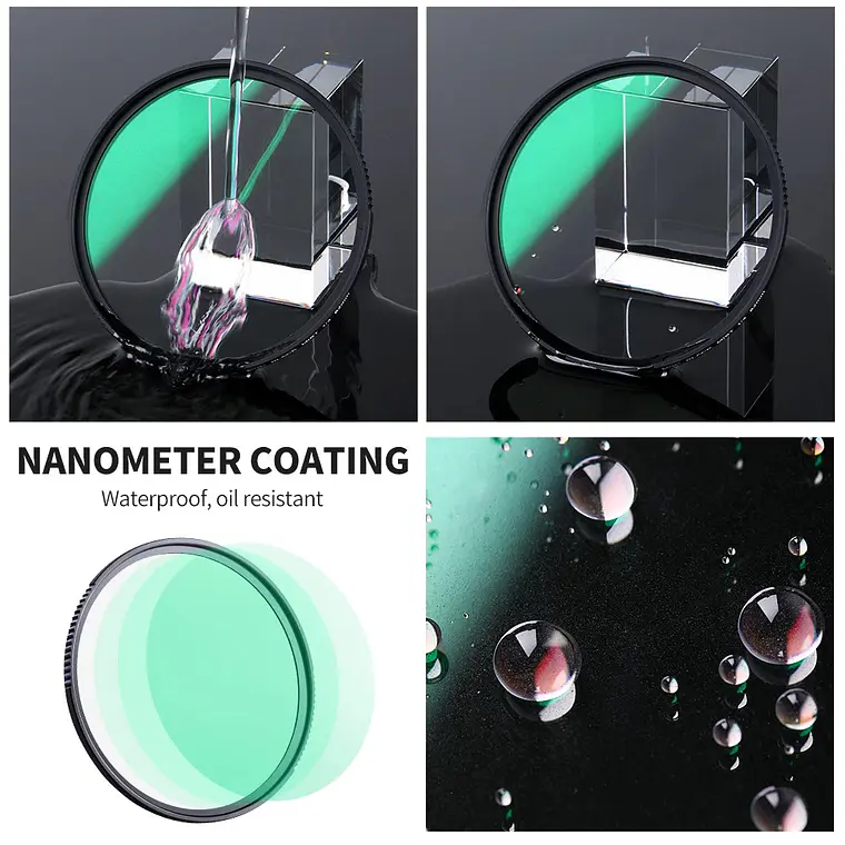 Filtro Black Mist 1/8 K&F Concept Nano-A de 72 mm 3