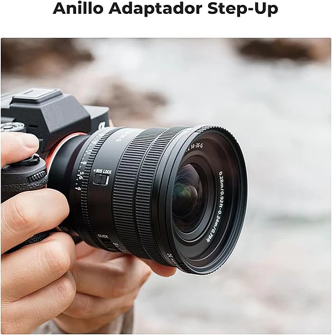 Anillo Adaptador K&F Concept Step Up 58‑67 mm (2 Unidades)