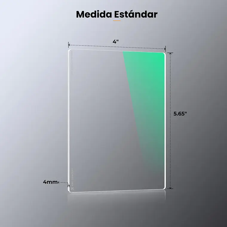 Filtro ND8 K&F Concept para Matte Box de 4x5,65