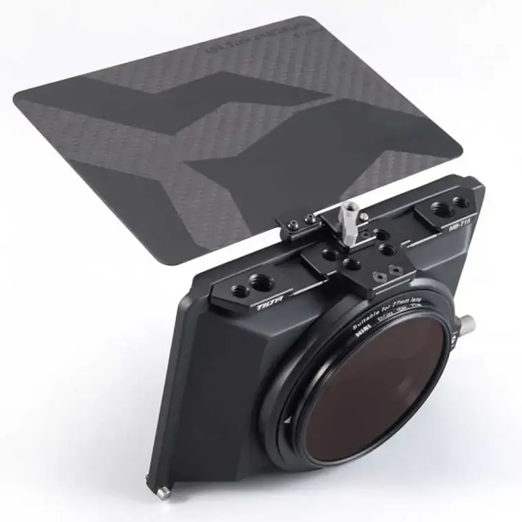 Mattebox Compacto Tilta Mini Clamp-On Matte Box - 4 X 5.65 4