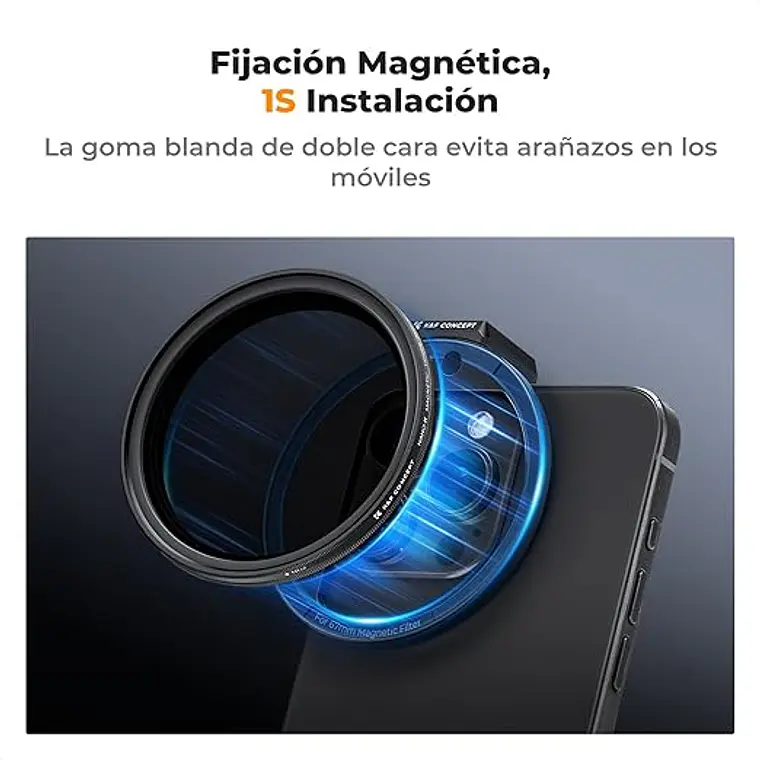 Adaptador de Filtro Magnético KyF para Smartphone de 67 mm 2
