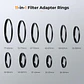 Anillos Adaptadores de Filtro K&F Concept Step Up 11 Piezas - Miniatura 6