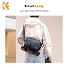 Bolso bandolera K&F Concept Alpha - Camuflaje 5