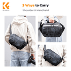 Bolso bandolera K&F Concept Alpha - Camuflaje 6