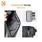 Bolso bandolera K&F Concept Alpha - Camuflaje - Miniatura 4