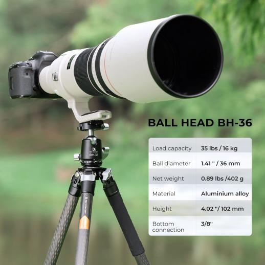 Cabezal de Bola K&F BH-36 Concept 2