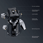 Cabezal de Bola K&F BH-36 Concept 6