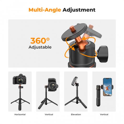Mini Trípode Multifuncional K&F Concept MS11 4