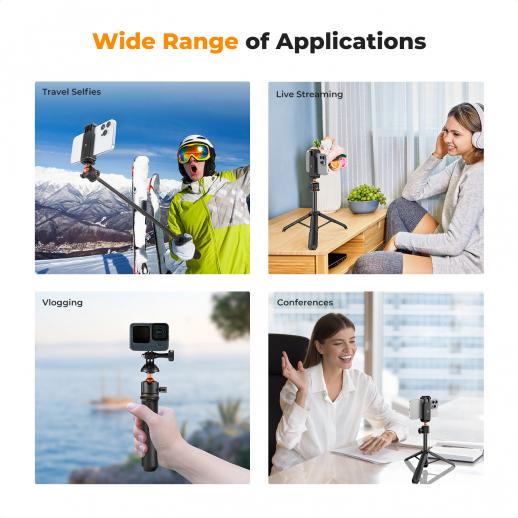 Mini Trípode Multifuncional K&F Concept MS11 2