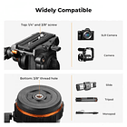 Trípode de Video K&F Concept VA3 6