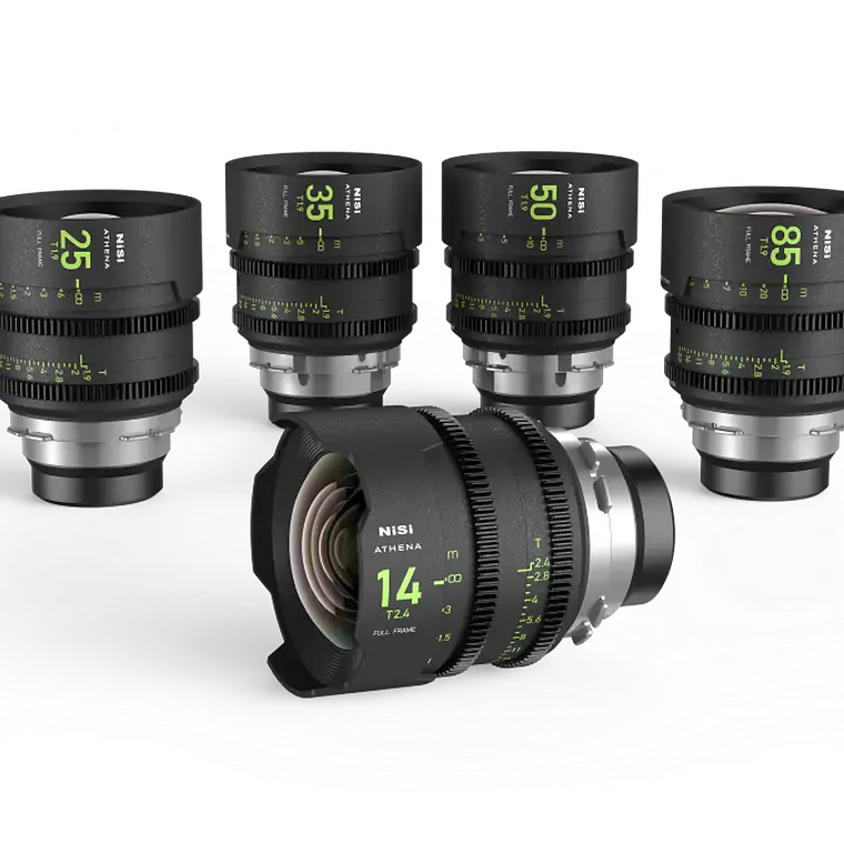 Kit de Lente de Cine NiSi ATHENA Prime T2.4/1.9 - Montura PL 1