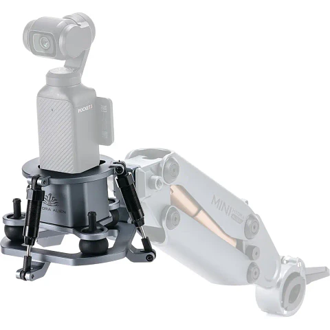 Cabezal Amortiguador Tilta para Hydra Alien Mini - Titanium Gray