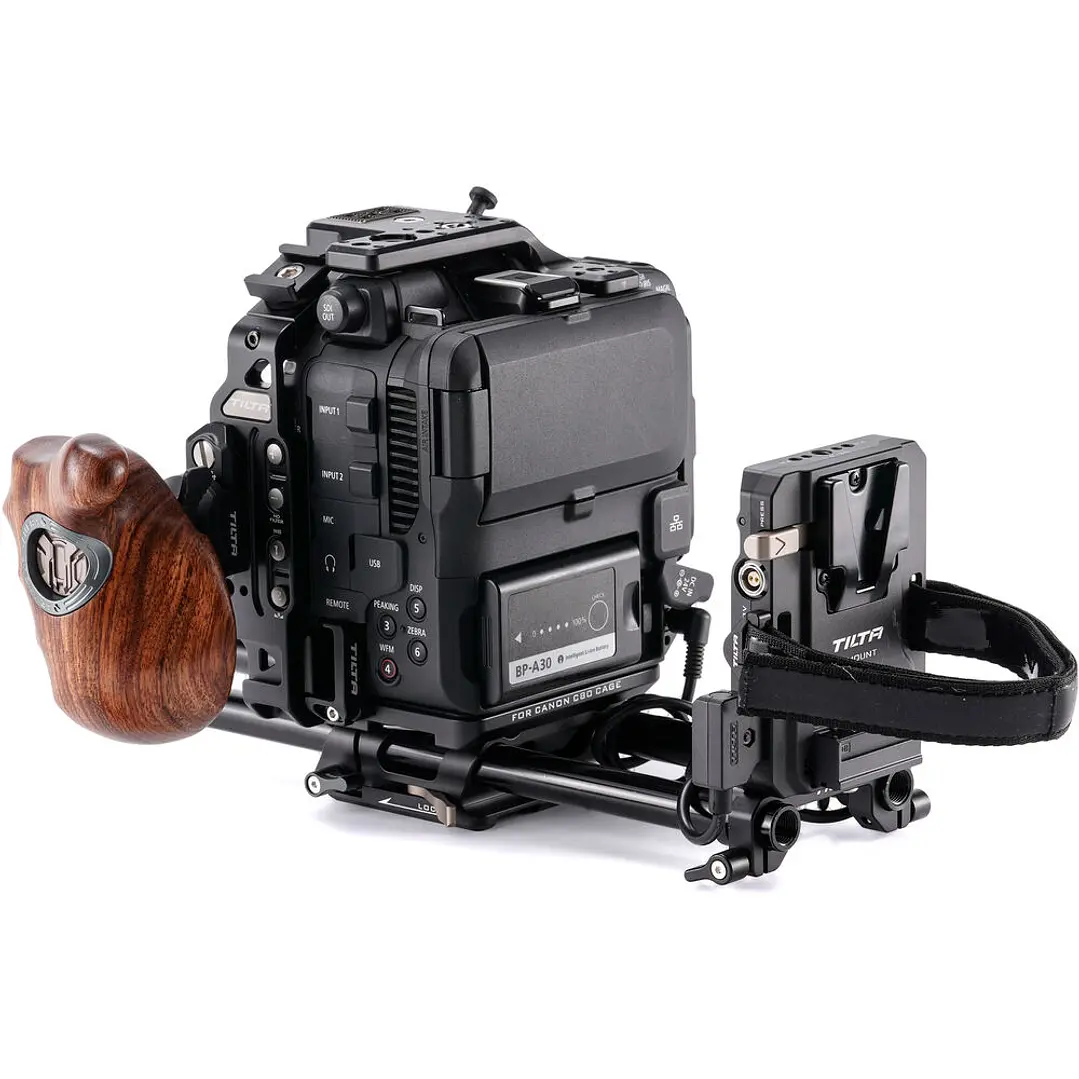 Cage Tilta Camera Pro Kit para Canon C80 - V-Mount 5