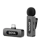 Kit creator mobile Luz Led Portatil Visico KD-2RX - Bicolor + Microfono Boya BY-V10 2.0 - Miniatura 2