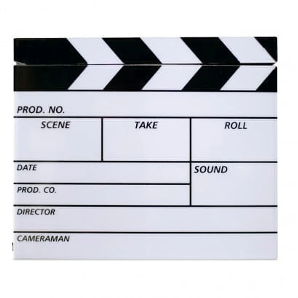 Claqueta De Madera De 20cm