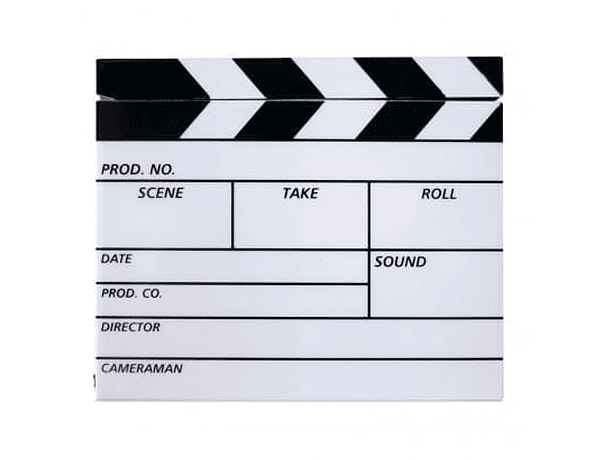 Claqueta De Madera De 20cm