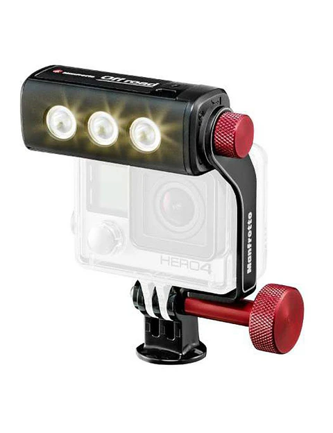 Lámpara LED Off Road con Soporte para GoPro Manfrotto MLOFFROAD