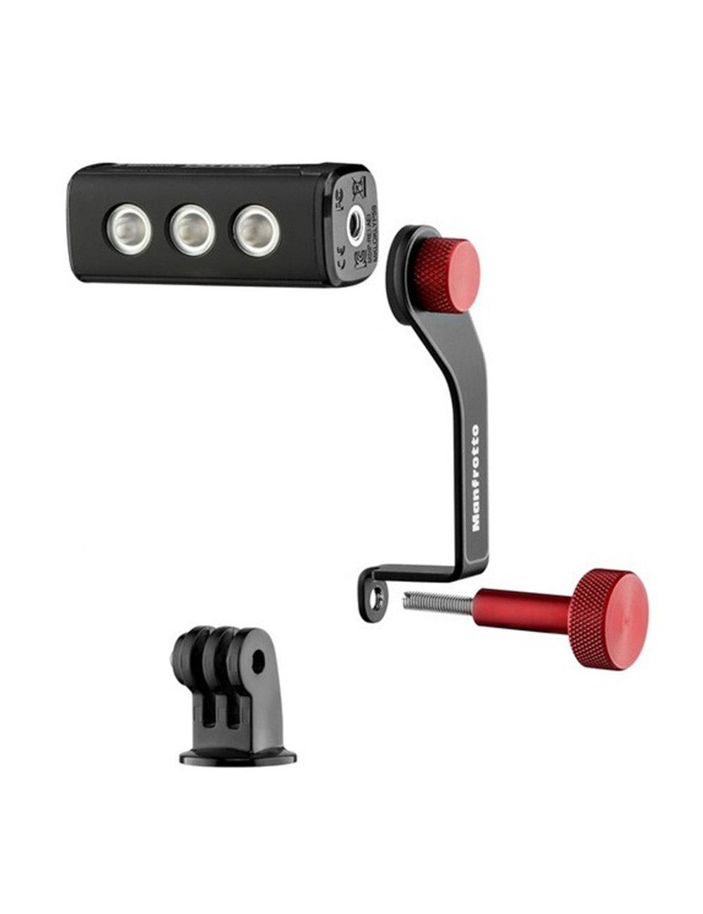 Manfrotto MLOFFROAD Lámpara LED Off Road con Soporte para GoPro 6