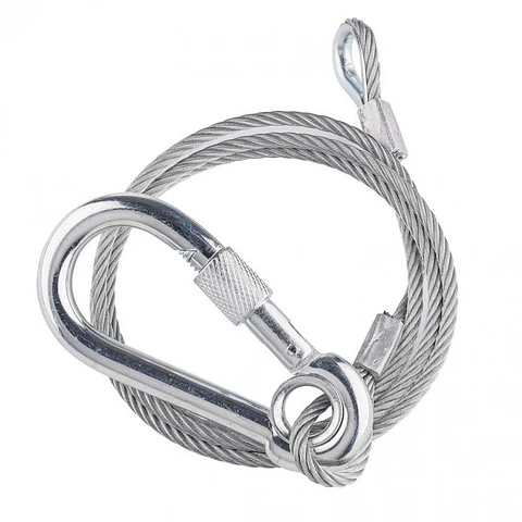 Cable de seguridad Avenger C155 Acero de 100cm 