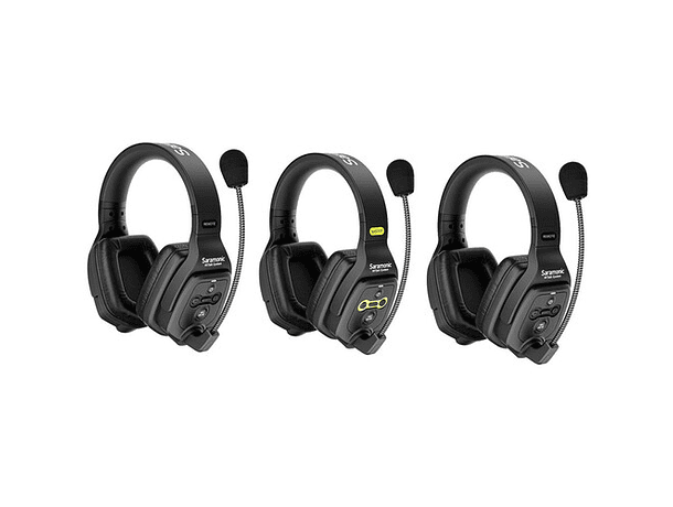 Sistema de intercomunicadores Saramonic WiTalk WT3D para 3 usuarios