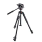 Trípode de Aluminio Manfrotto 190X de 3 Secciones con Cabezal Fluido XPRO - Miniatura 1