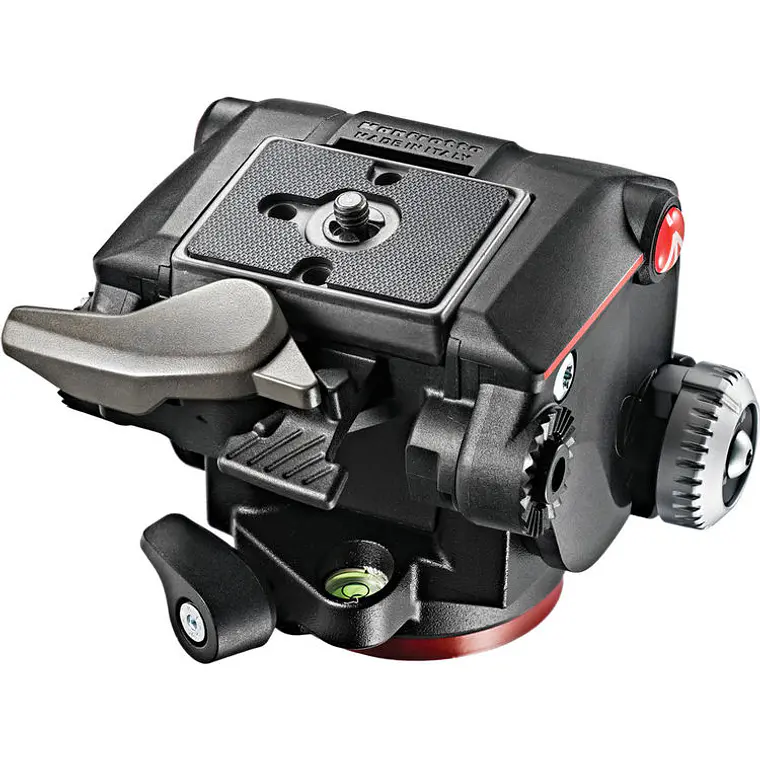 Trípode de Aluminio Manfrotto 190X de 3 Secciones con Cabezal Fluido XPRO 7