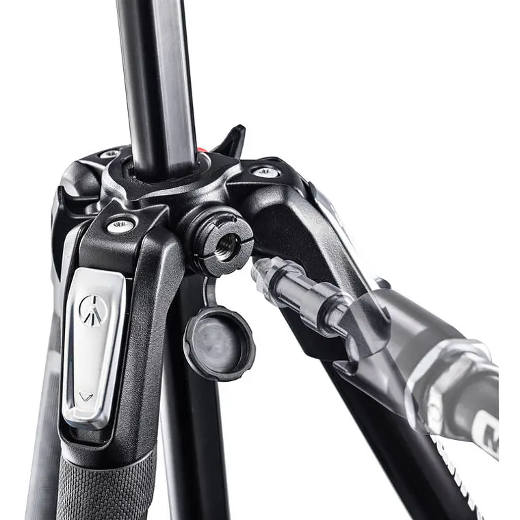 Trípode de Aluminio Manfrotto 190X de 3 Secciones con Cabezal Fluido XPRO 4