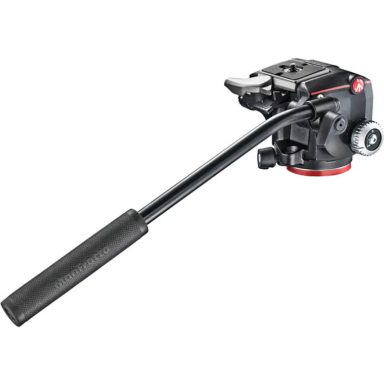 Trípode de Aluminio Manfrotto 190X de 3 Secciones con Cabezal Fluido XPRO 2