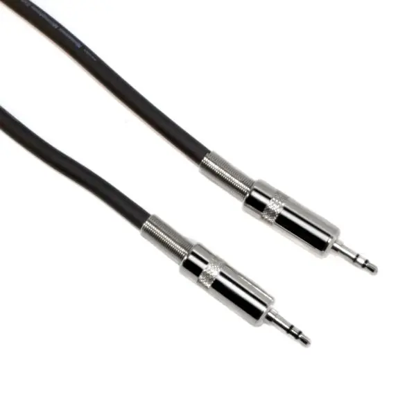 Cable Auxiliar Bespeco Plug a Plug 3,5 mm de 1,5 Metros 1