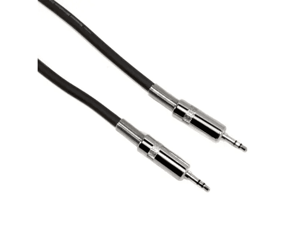Cable Auxiliar Bespeco Plug a Plug 3,5 mm de 1,5 Metros